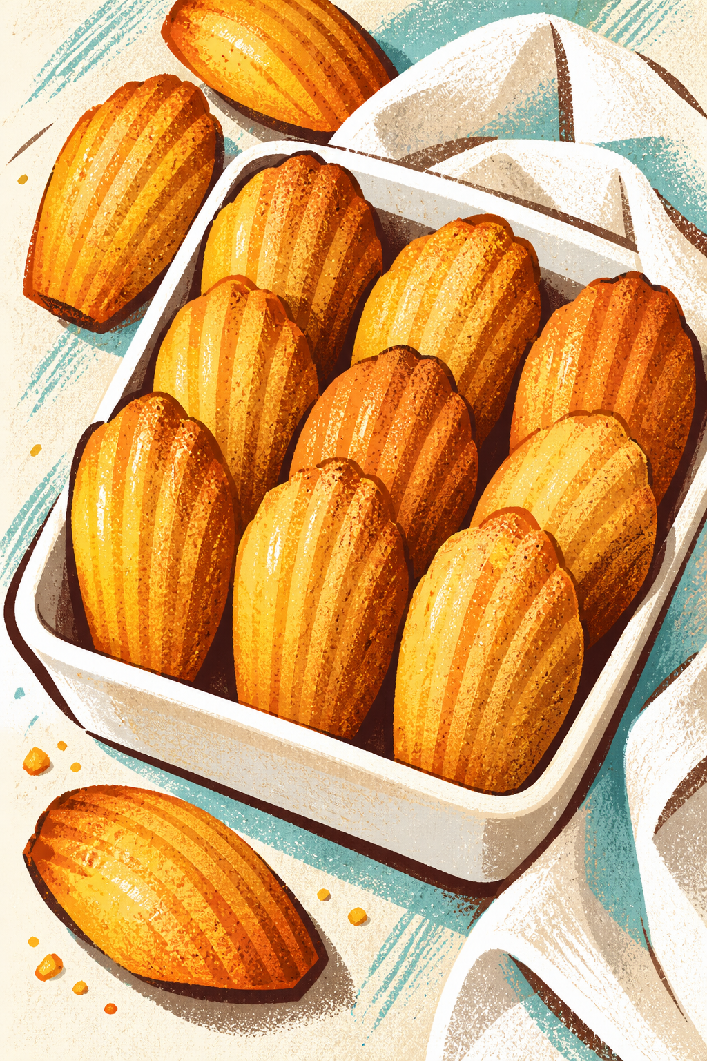Illustrated Madeleine